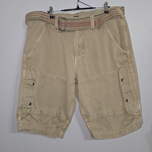 P#46 Armani Exchange Heavy Cotton Canvas Military Style Front Pocket Cargo Sz 36 - Picture 1 of 8